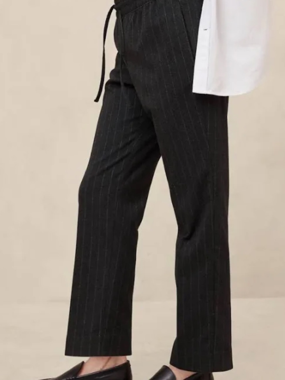 Banana Republic Factory Pull-on Tapered Pants